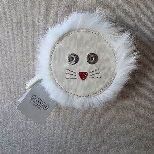Coach Lion Nov Coin Purse New With Tags!